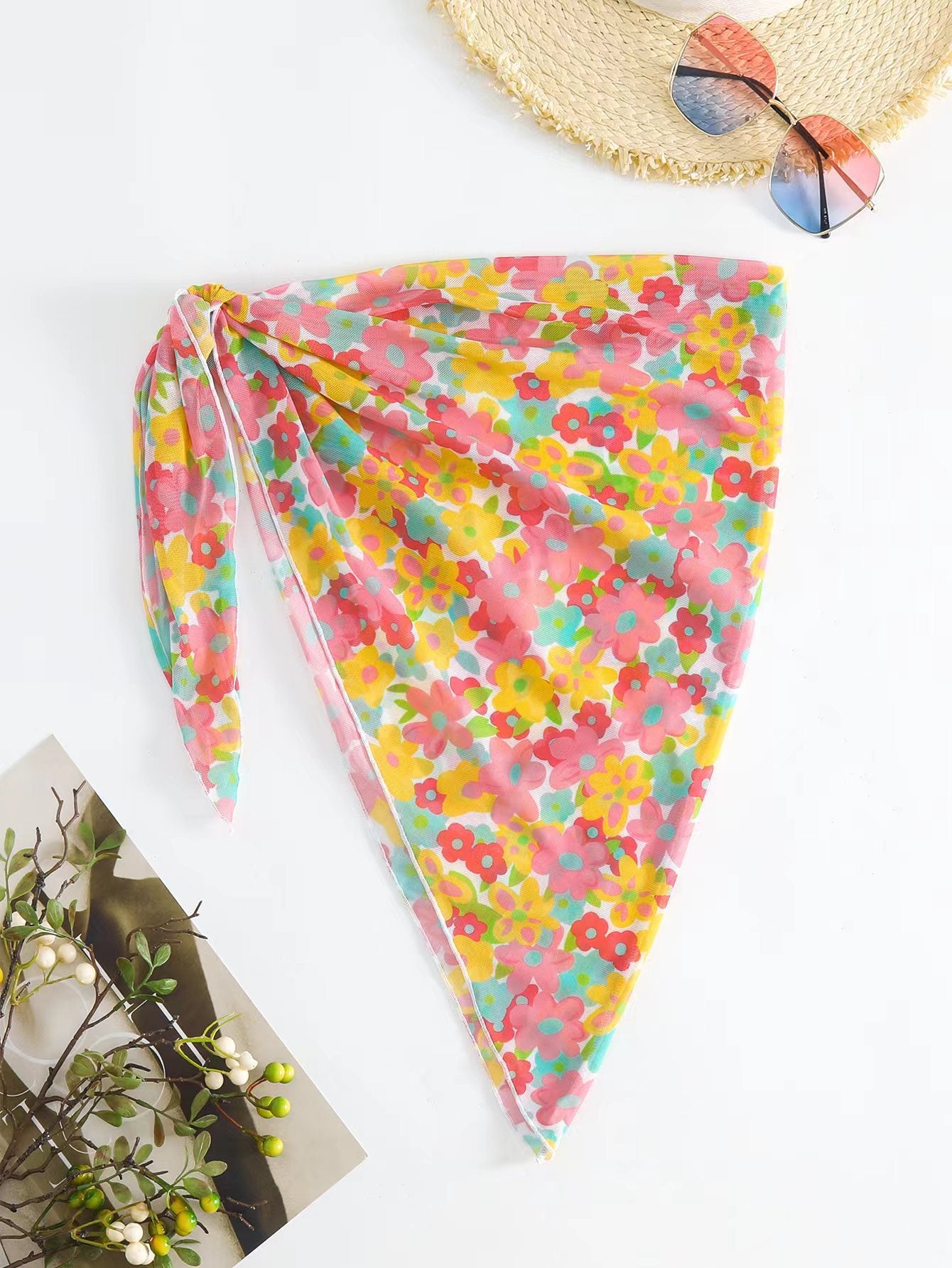 Wholesale Swimsuit Women's  Swimsuit Split Printed Sexy Amazon Foreign Trade Bikini Swimsuit